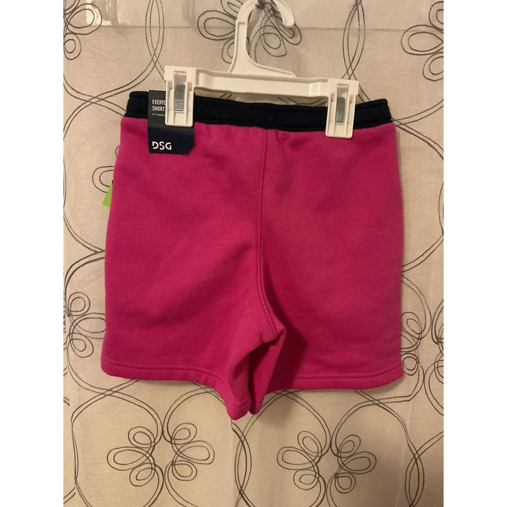 DSG‎ Boys Fleece Shorts Berry Blast Color Size 2XS (4-5)